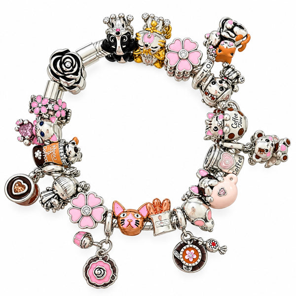 CATS & PUPS FOR COFFEE Bracelet
