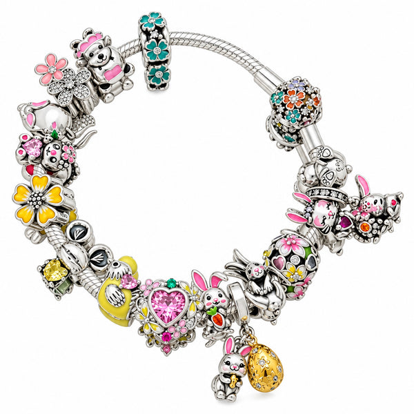 BUNNIES AND DAISES Bracelet