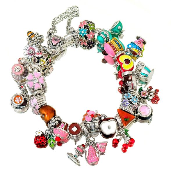 “CHERRY ON TOP” TEA PARTY Bracelet