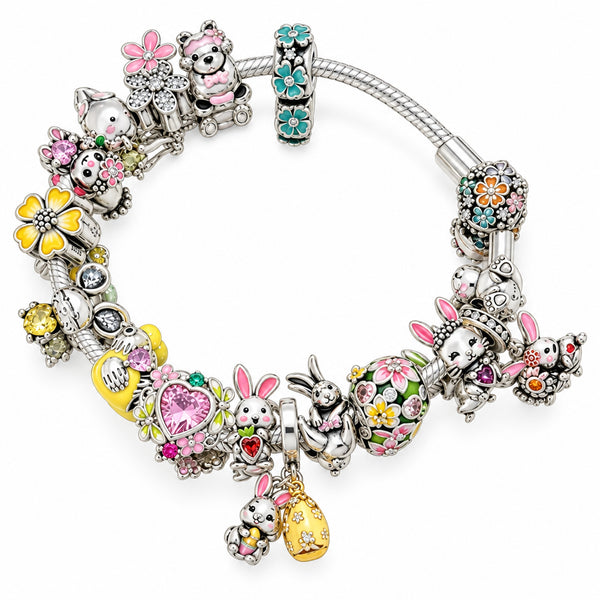 BUNNIES AND DAISES Bracelet