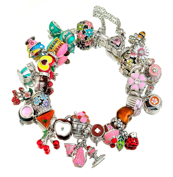 “CHERRY ON TOP” TEA PARTY Bracelet