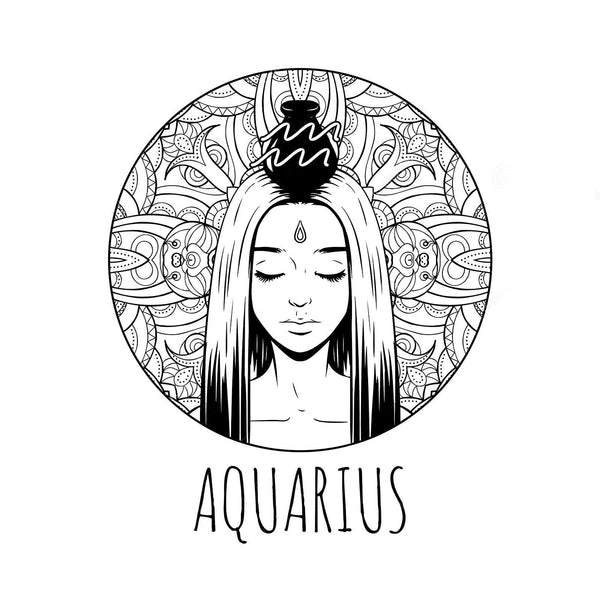 AQUARIUS Birthstone AMETHYST Crystal