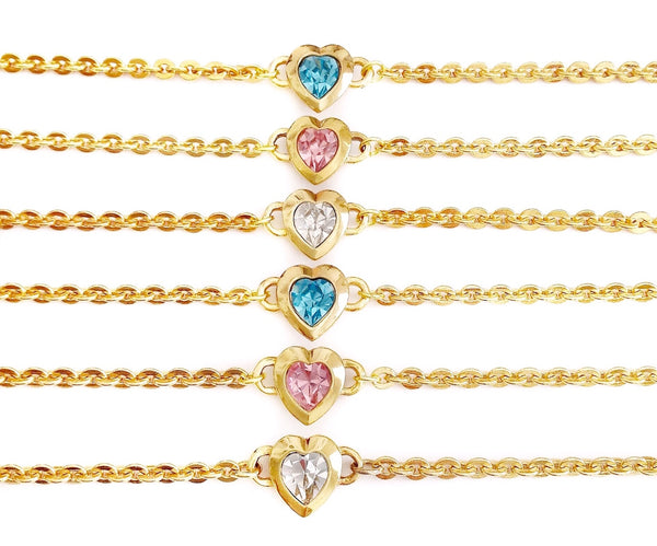 LACEY bracelet CRYSTAL heart